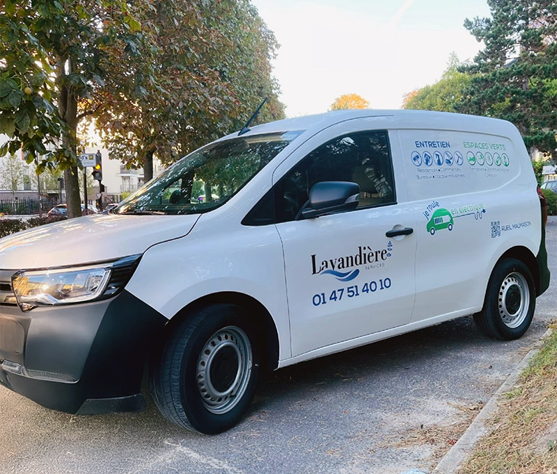 Véhicule de nettoyage Lavandière