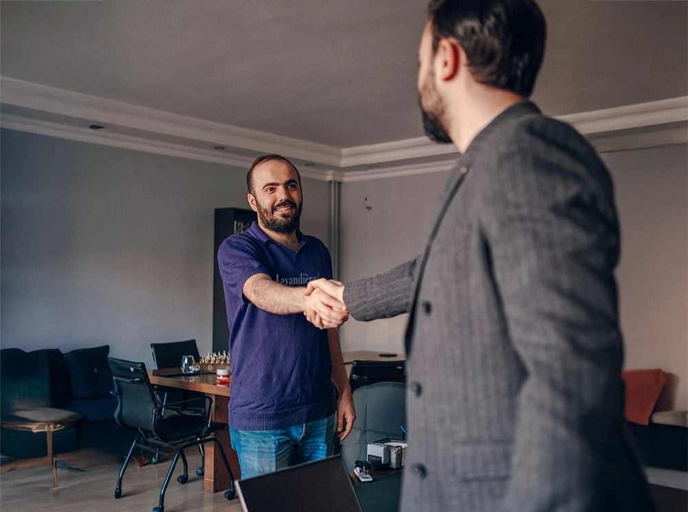 transparence Lavandière